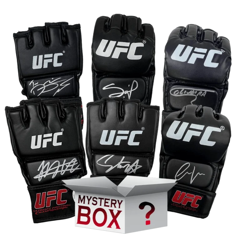 Autographed/Signed UFC MMA Glove Mystery Box with PSA JSA or Beckett COA