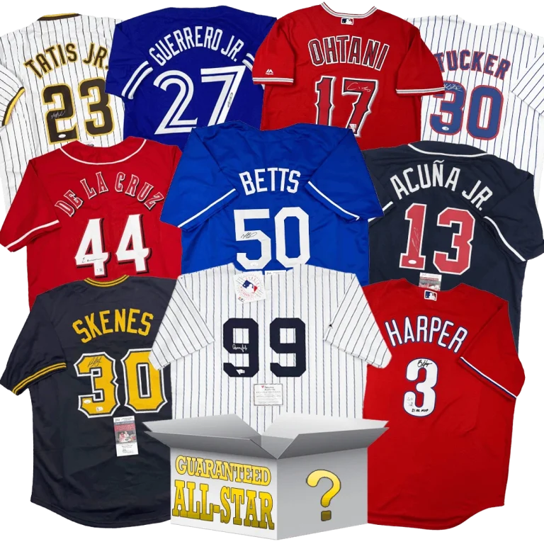 Current All-Stars Autographed/Signed Jersey Mystery Box PSA JSA BAS COA