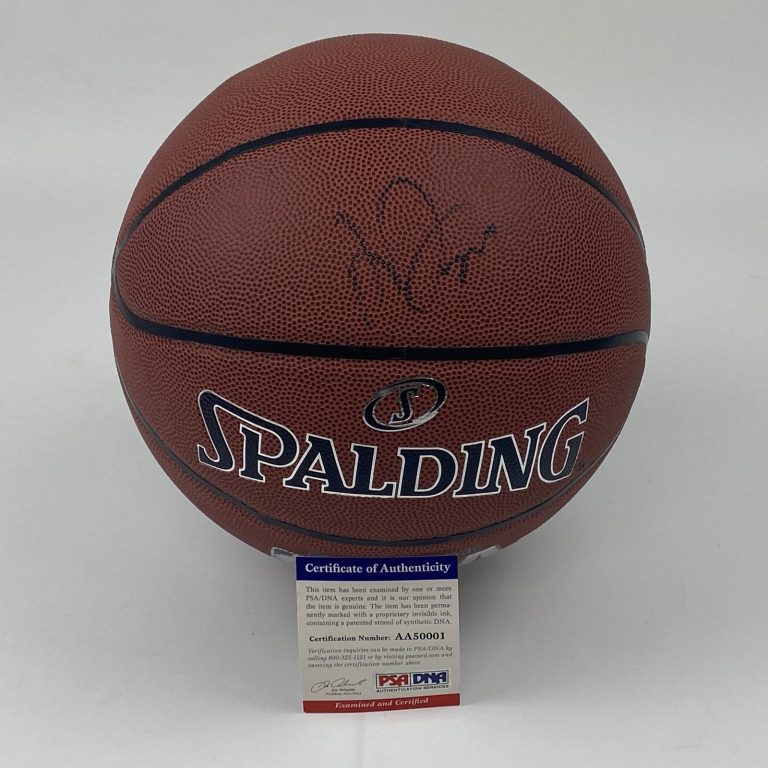 Autographed/Signed Anthony Davis Los Angeles Lakers FS PSA/DNA COA