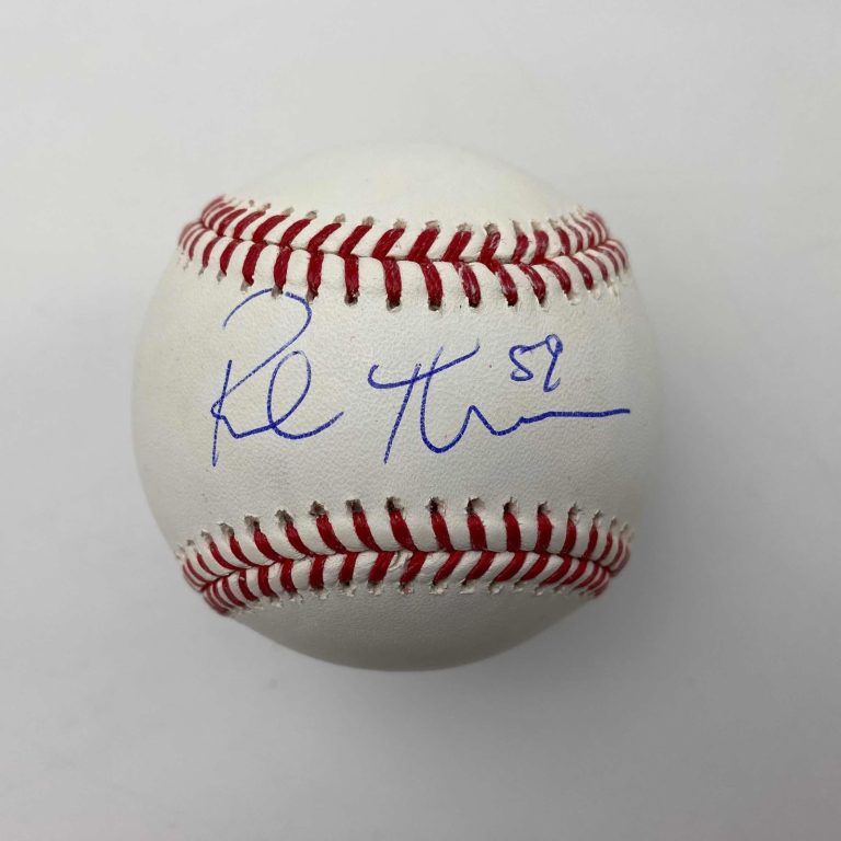 Autographed/Signed Rob Thomson Rawlings Major League ROML Beckett COA