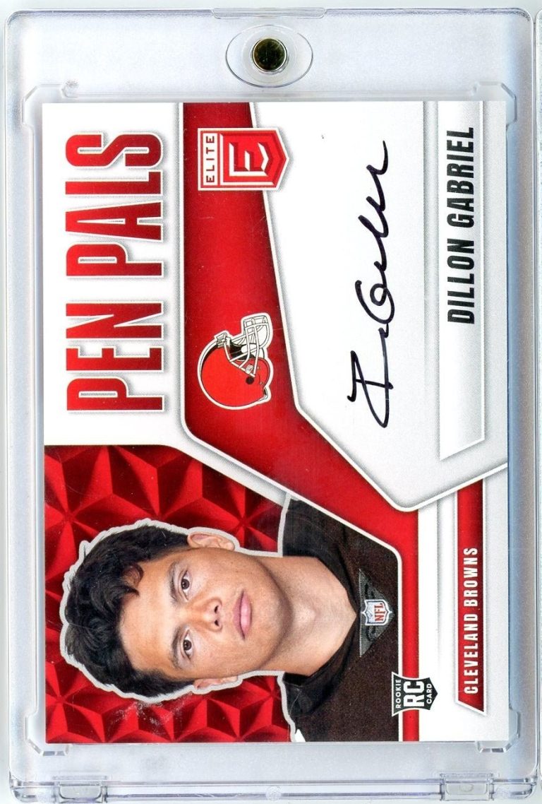 2025 Donruss Elite Pen Pals Dillon Gabriel #PPDGA Auto Rookie RC Card