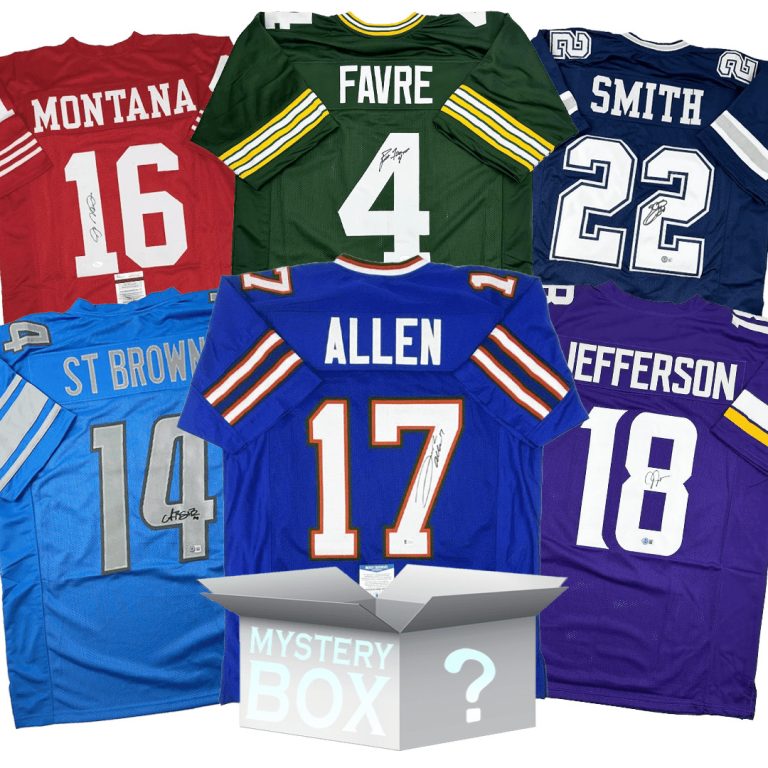 Random Autographed/Signed Jersey Mystery Box PSA JSA or Beckett COA