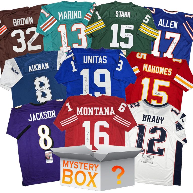 All-Time Pro Bowler Autographed/Signed Jersey Mystery Box JSA BAS COA