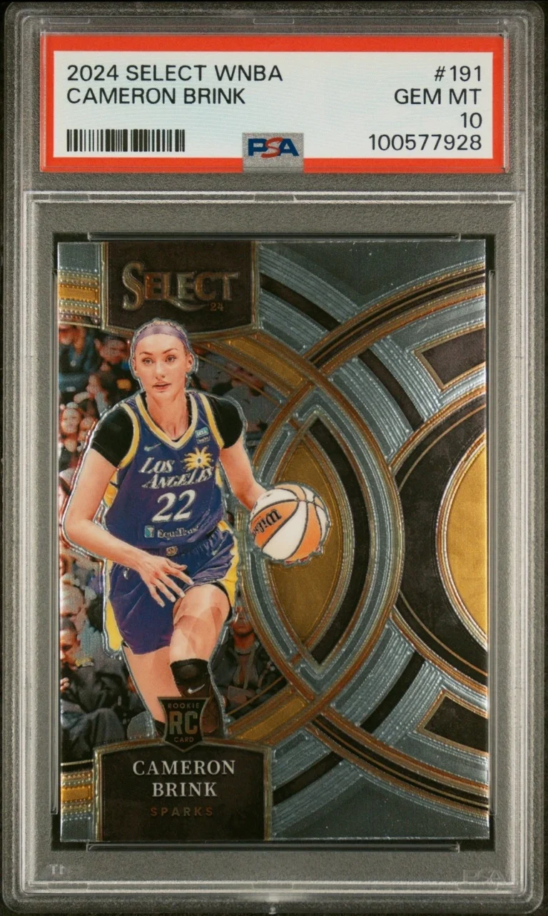 Graded 2024 Panini Select WNBA Cameron Brink #191 Rookie Card PSA 10