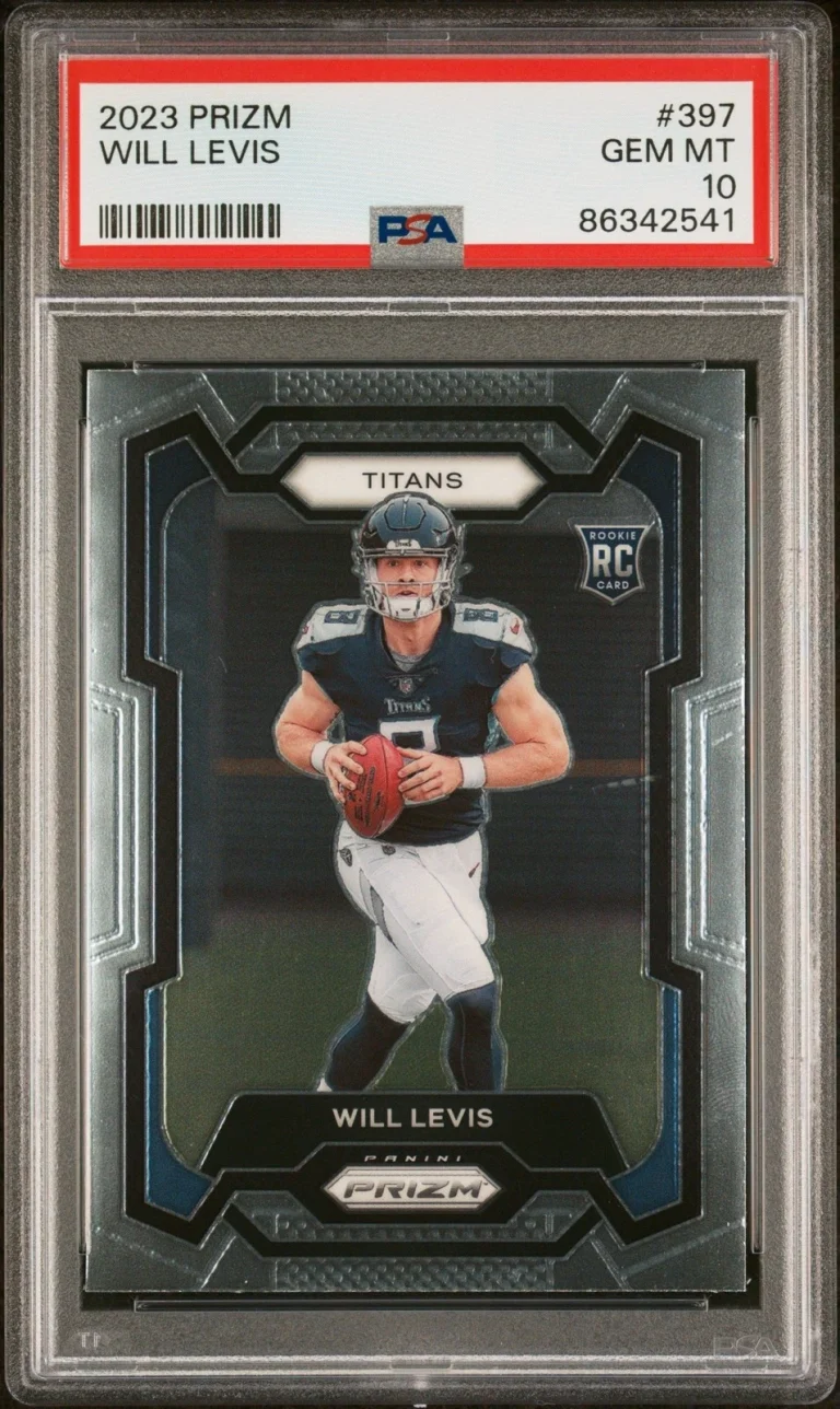 Graded 2023 Panini Prizm Will Levis #397 Rookie RC Card PSA 10 Gem Mint