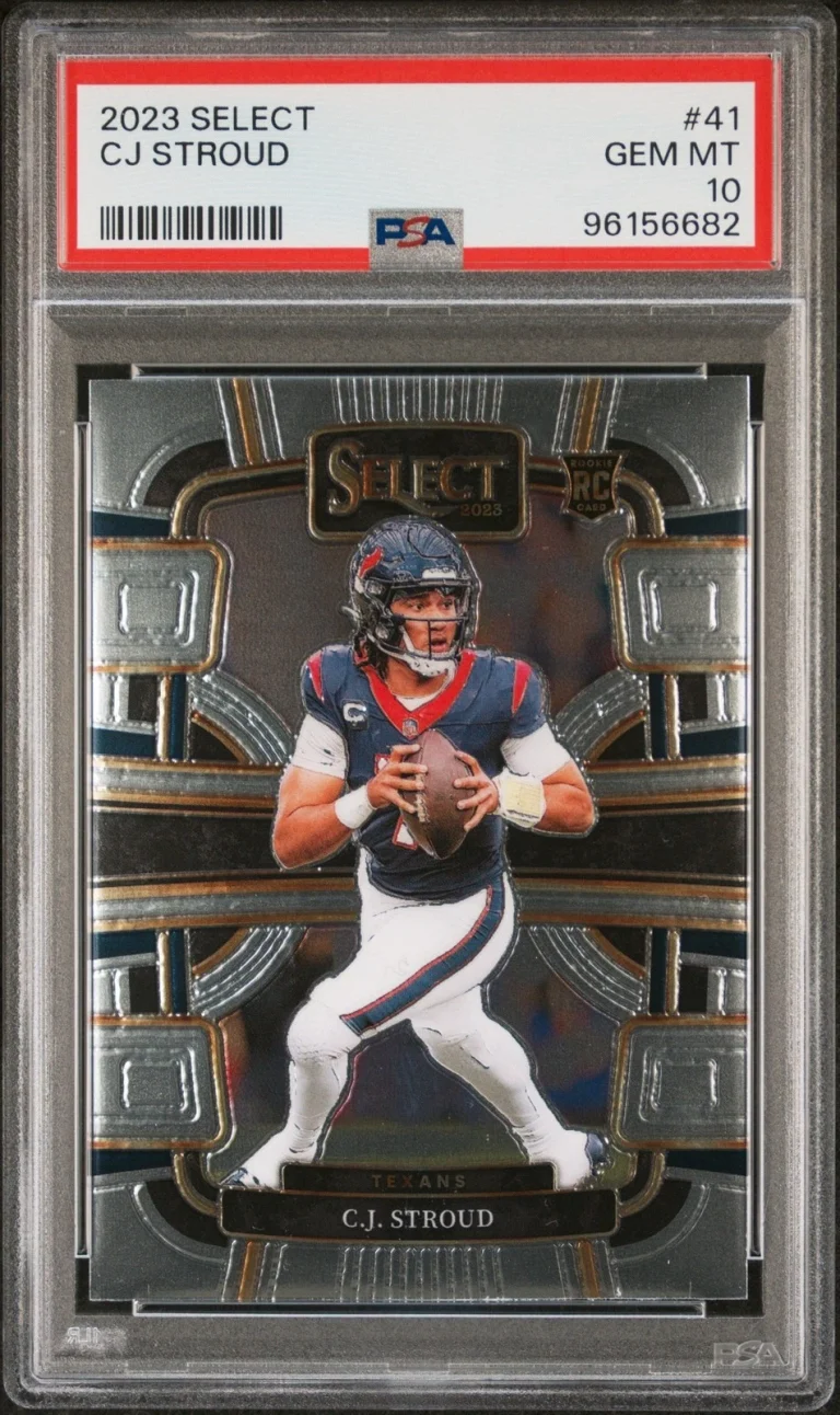 Graded 2023 Panini Select CJ Stroud #41 Rookie RC Card PSA 10 Gem Mint