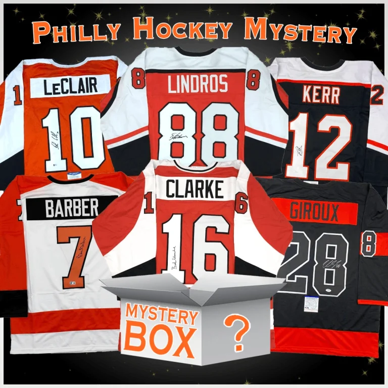 Autographed/Signed Philadelphia Jersey Mystery Box PSA JSA or Beckett COA