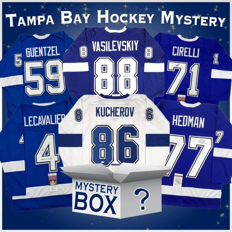 Autographed/Signed Tampa Bay Jersey Mystery Box PSA JSA or Beckett COA