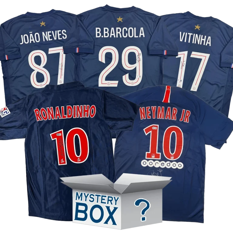 PSG Paris Saint-Germain Autographed/Signed Jersey Mystery Box PSA JSA COA