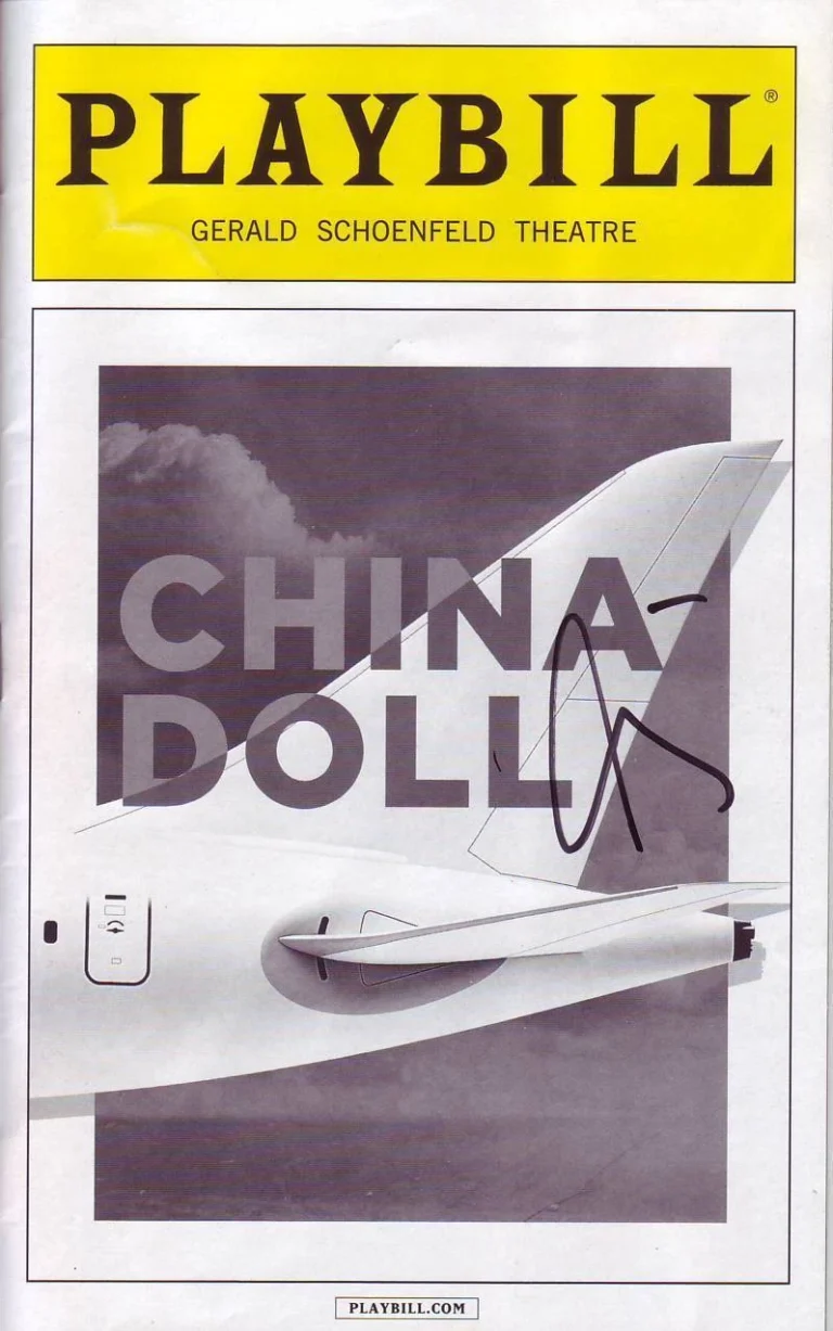 AL PACINO Signed CHINA DOLL Playbill w/ Hologram COA