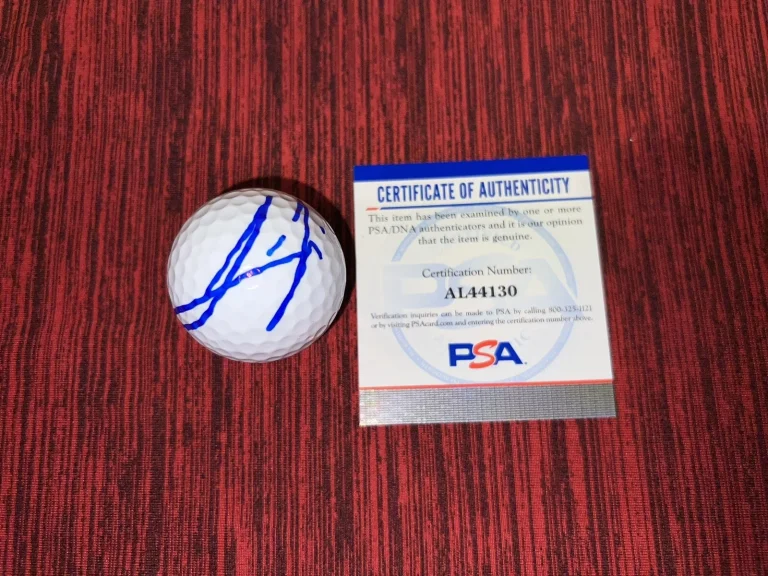 Joaquin Niemann Signed Official Titleist  Velocity Golf Ball PGA Pro PSA/DNA #2