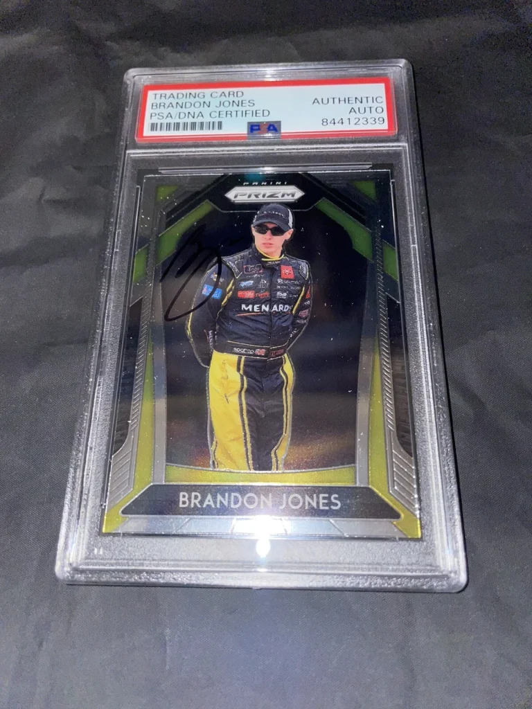 Brandon Jones Signed Panini Prizm Trading Card PSA/DNA
