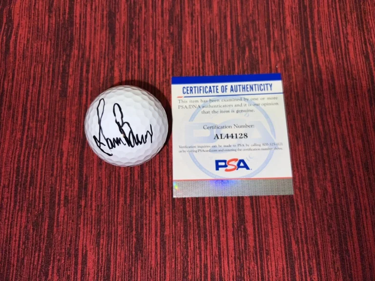 Sam Burns Signed Official Titleist  Velocity Golf Ball PGA PSA/DNA #2