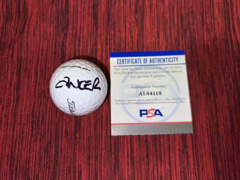 Abraham Ancer Signed Official Titleist Velocity Golf Ball PGA PSA/DNA #2