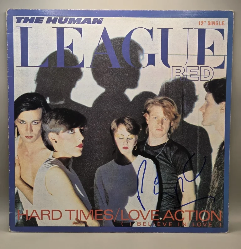 HUMAN LEAGUE PHILIP OAKEY signed auto 