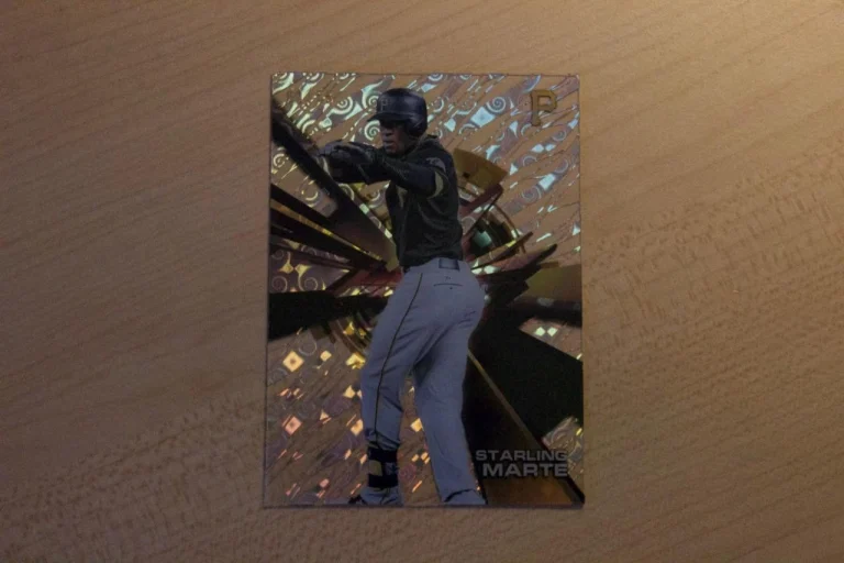 2015 TOPPS HI TEK STARLING MARTE SHORT PRINT PARALLEL #ED 01/75 PIRATES