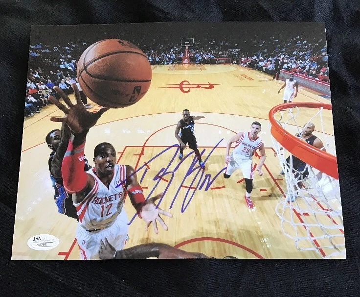 DWIGHT HOWARD AUTOGRAPHED HOUSTON ROCKETS 8X10 PHOTO JSA/COA NBA AUTO