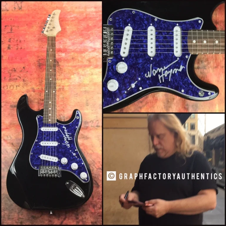 GFA The Allman Brothers * WARREN HAYNES * Signed Electric Guitar PROOF AD1 COA