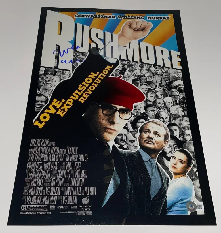 Wes Anderson Signed Autograph Rushmore 12x18 Photo Poster Legend Proof Beckett