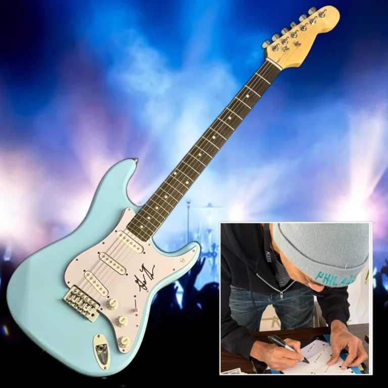 GFA Wheelhouse Legendary Guitarist GREG HOWE Chitarra Elettrica Firmata COA