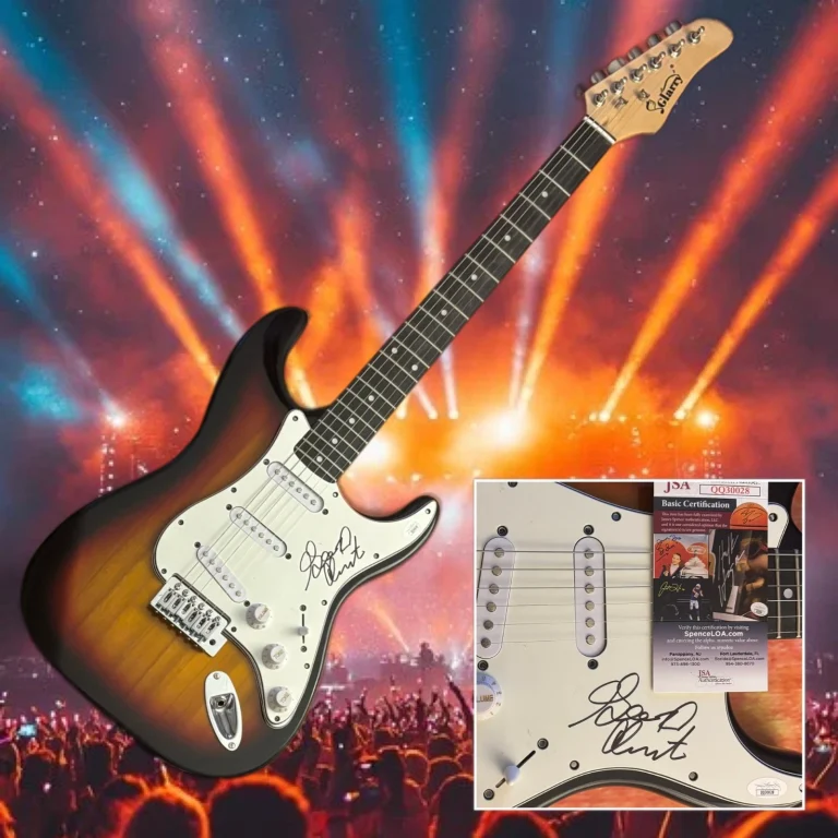 JSA Parliament-Funkadelic GEORGE CLINTON Signed Electric Guitar COA
