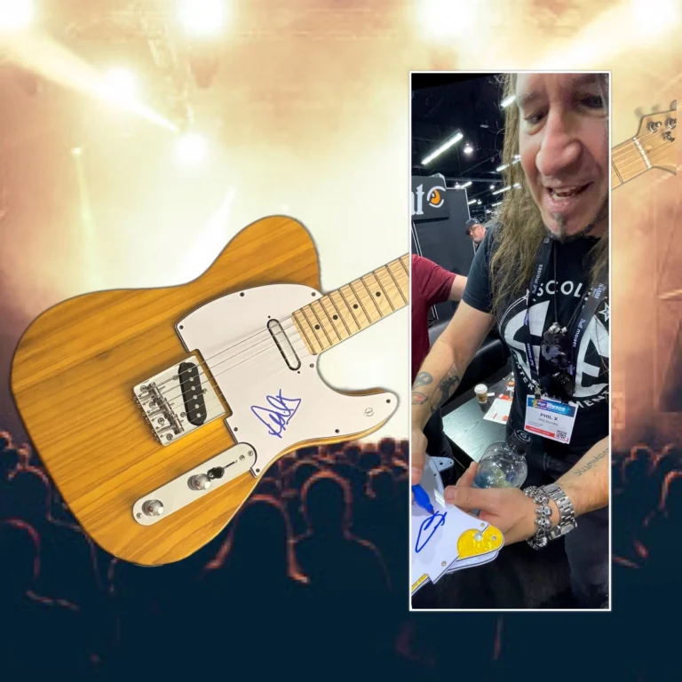GFA Jon Bon Jovi Guitarist PHIL X Signed Electric Guitar PROOF COA