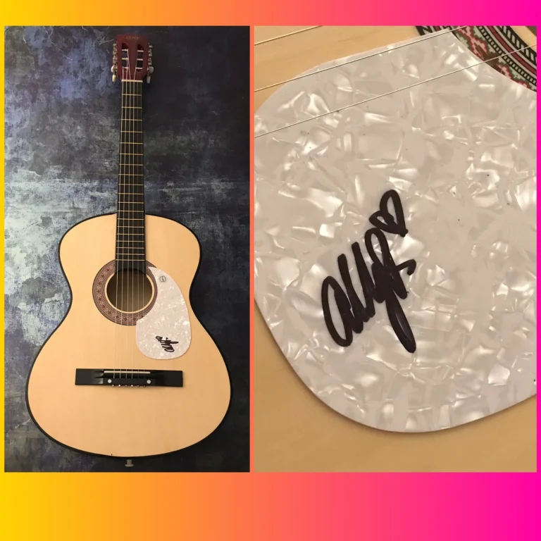 GFA Sanctuary Singer ABBY ROBERTSON Signed Acoustic Guitar PROOF A2 COA