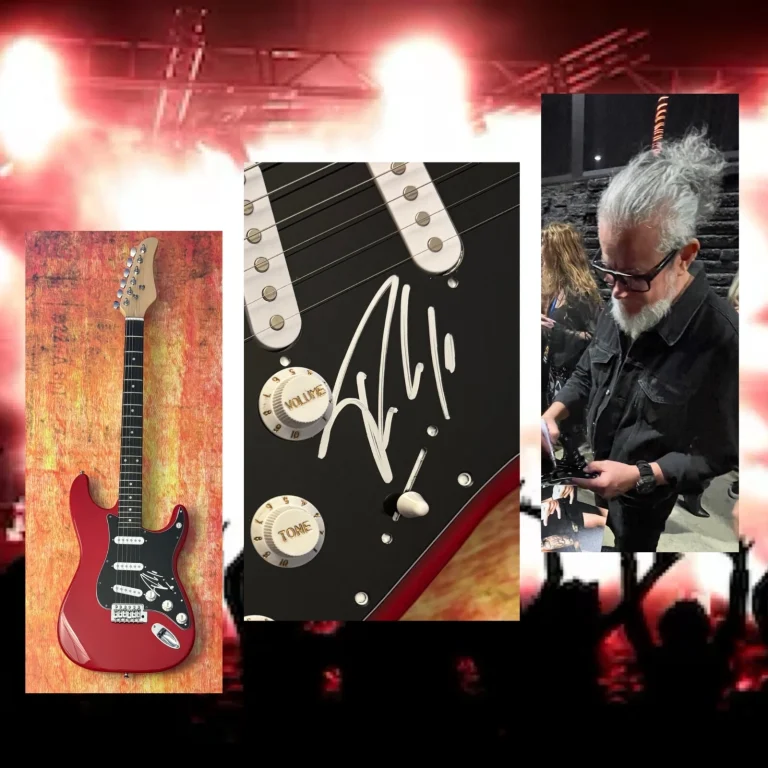 GFA Sepultura Band Bassist PAULO JR. Signed Electric Guitar PROOF COA