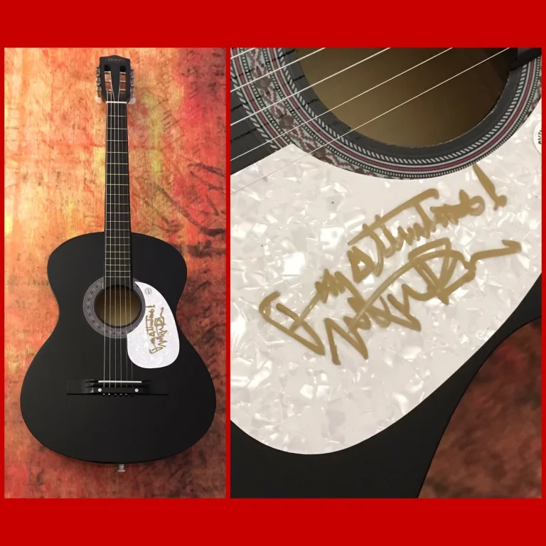 GFA Jenny Take a Ride MITCH RYDER Signed Acoustic Guitar M2 COA