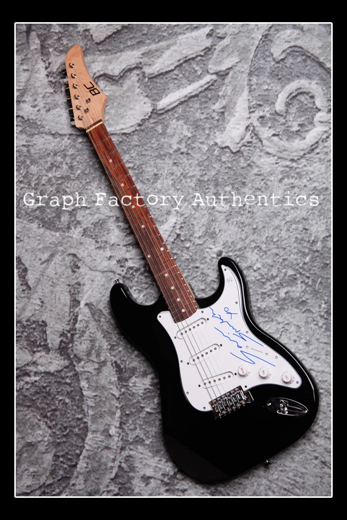 GFA Stay With Me SAM SMITH Signed Electric Guitar PROOF AD1 COA
