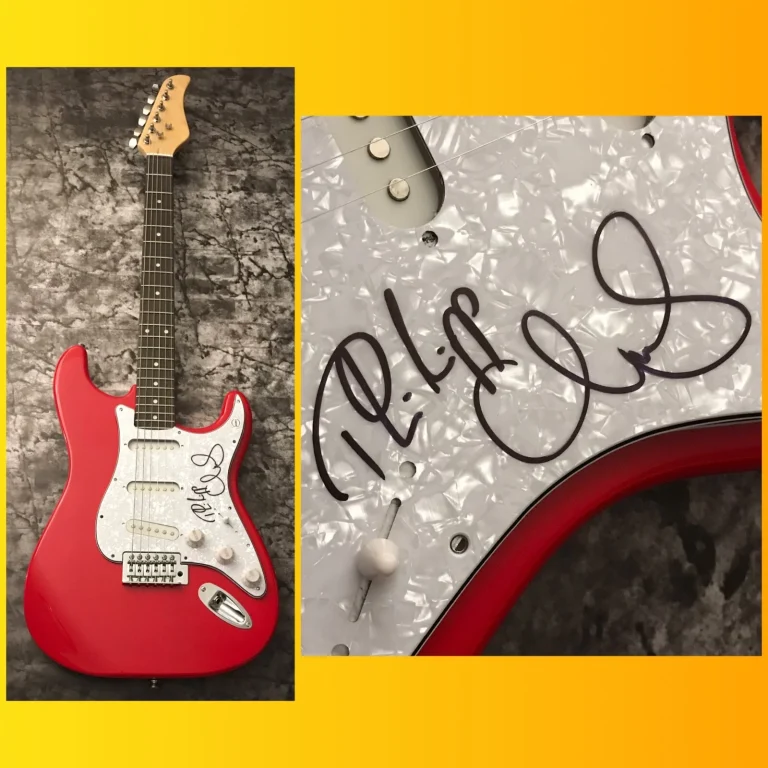 GFA Clemens Rehbein & Philipp Dausch MILKY CHANCE Signed Electric Guitar COA