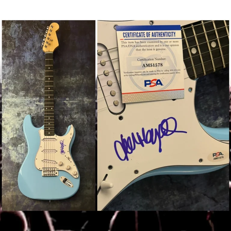 PSA E I Bluesbreakers * JOHN MAYALL * Chitarra Elettrica Firmata PROVA COA