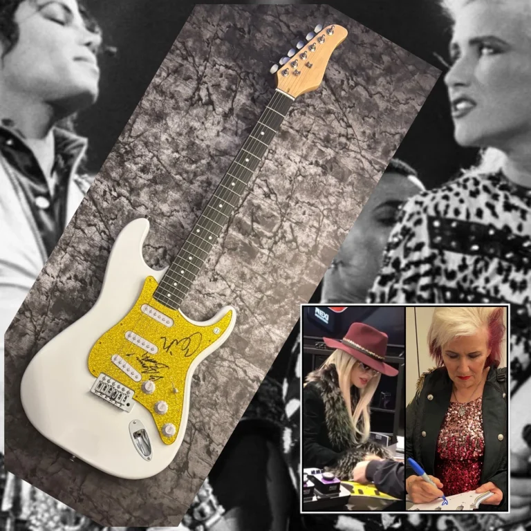 GFA Michael Jackson's Orianthi & Jennifer Batten Autografata Elettrico Chitarra