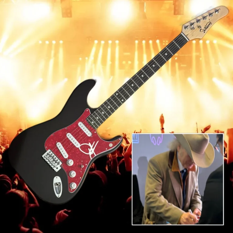 GFA Country Legend DWIGHT YOAKAM Chitarra Elettrica Firmata PROOF COA
