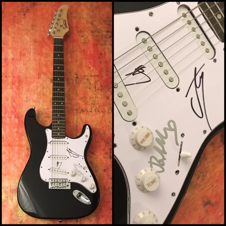 GFA Mick Thomson X3 Band * SLIPKNOT * Chitarra Elettrica Firmata COA
