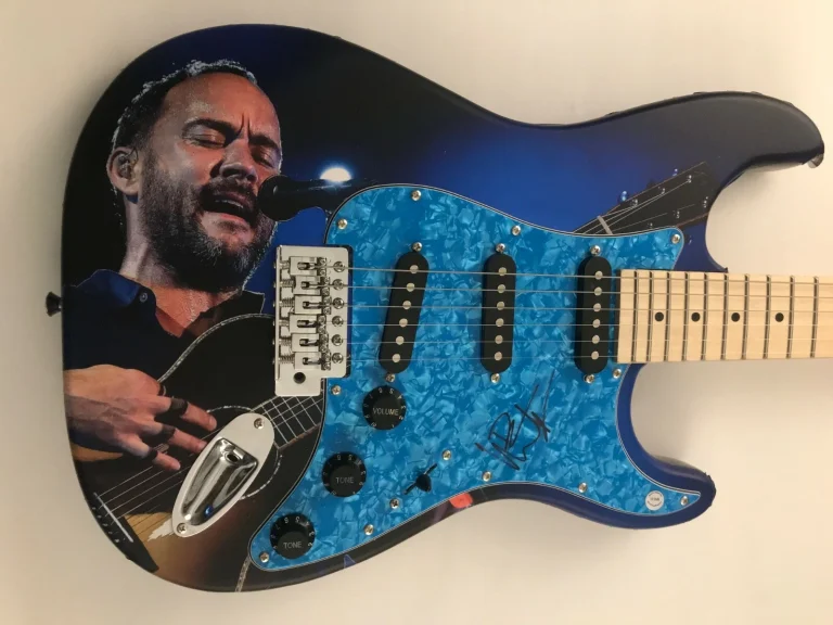 GFA DMB Band * DAVE MATTHEWS * Chitarra Elettrica Su Misura Firmata Con COA
