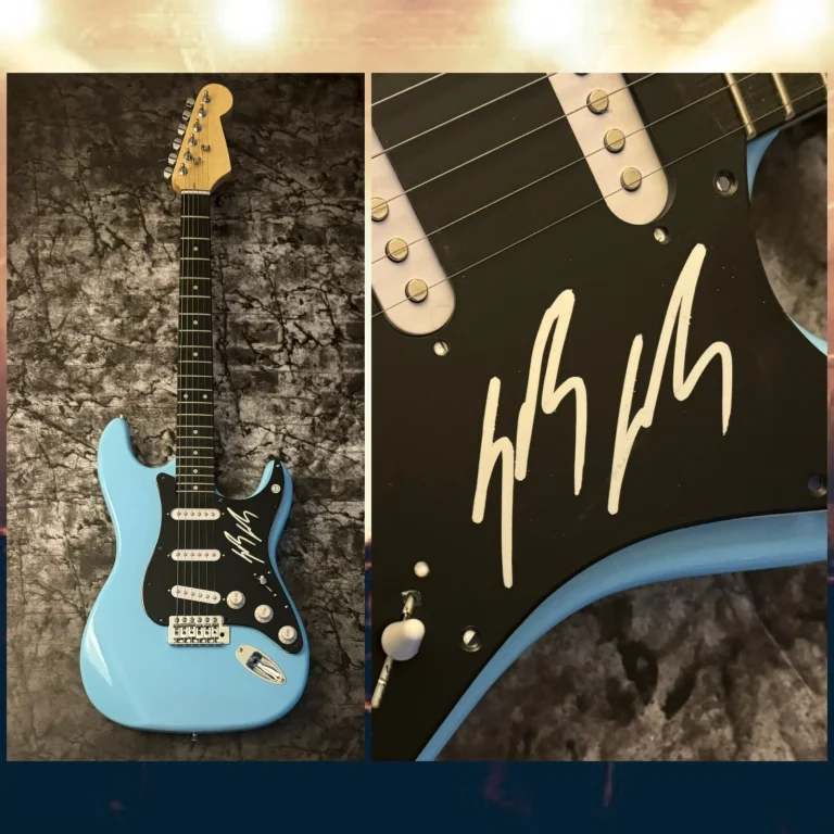 GFA Matchbox Twenty Chitarrista Kyle Cucinare Firmato Elettrico Chitarra a Prova