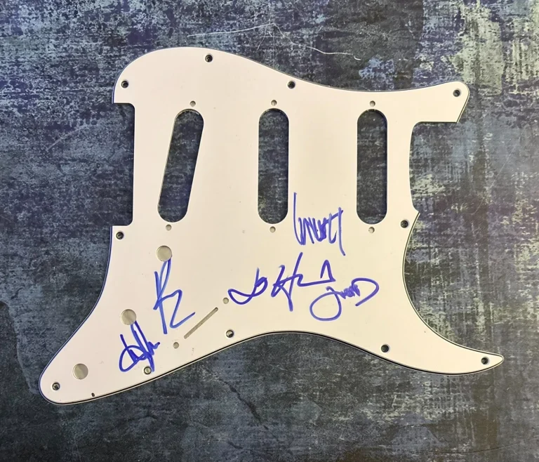 GFA John O'Callaghan X5 Band * The Maine * Pickguard Elettrico Firmato COA