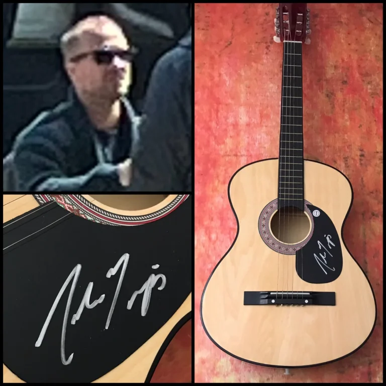 GFA Evergreen Jericho * ANDREW RIPP * Chitarra Acustica Firmata PROVA A4 COA