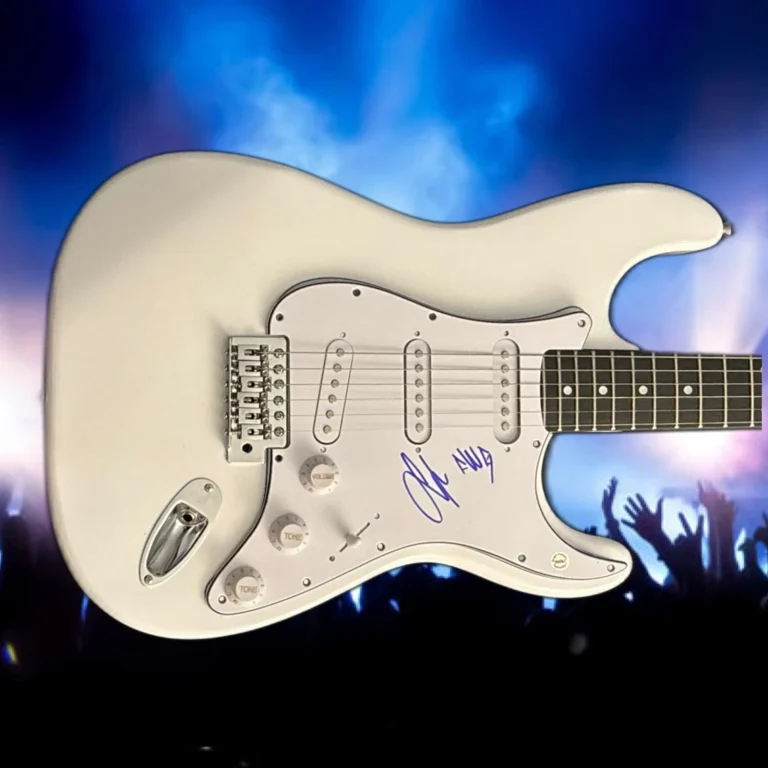 GFA S. Holden Jaffe DEL WATER GAP Signed Electric Guitar PROOF COA
