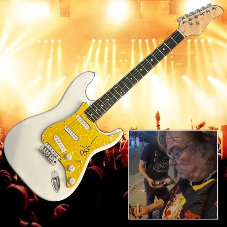 GFA Joe Satriani's Bassist STU HAMM Signed Electric Guitar PROOF COA