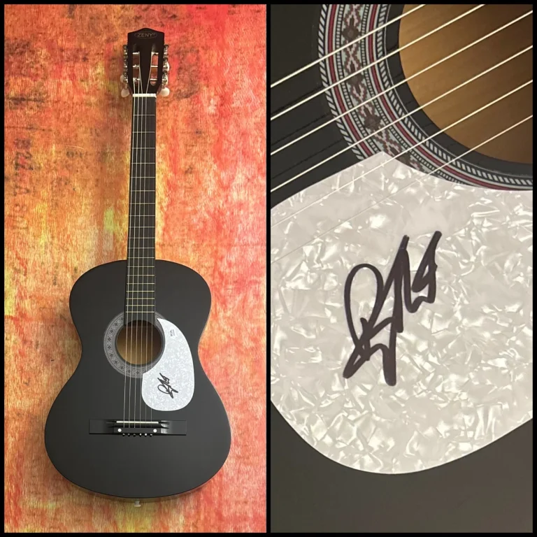 PSA Boys Back Home Star DYLAN MARLOWE Signed Acoustic Guitar COA