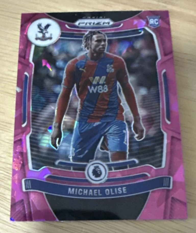 2021-22 Panini Prizm Premier League - Michael Olise #296 Pink Ice Prizm (RC)