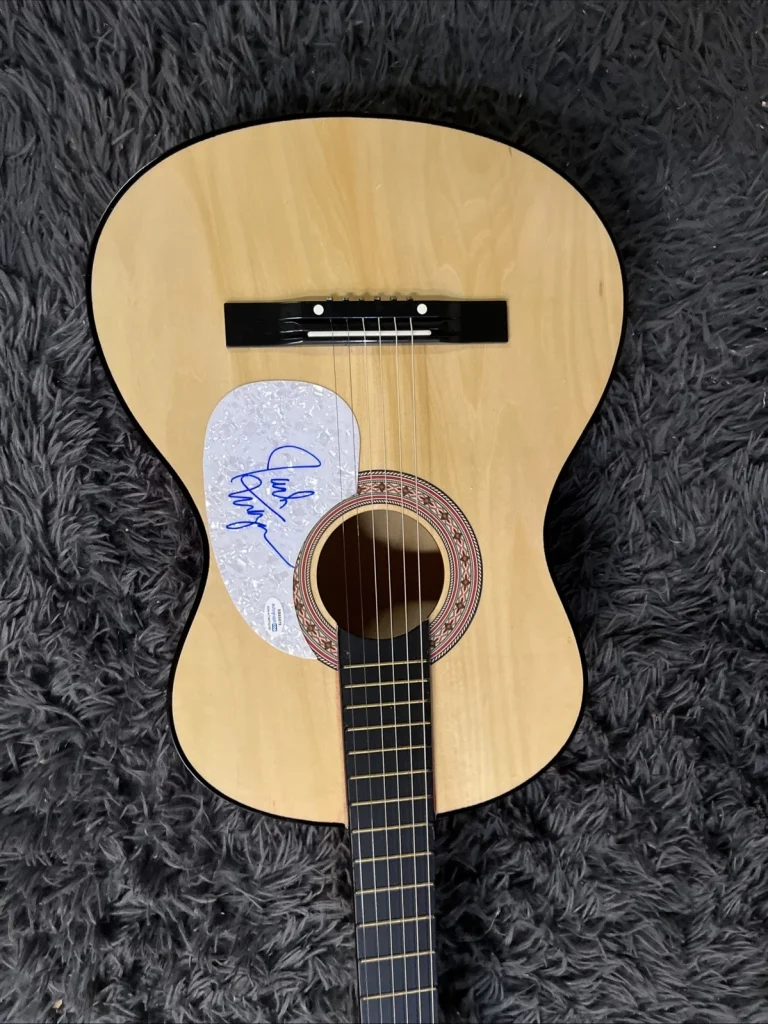 ACTOR MUSICIAN JACK WAGNER SIGNED AUTOGRAPHED GUITAR ACOA CERTIFIED ALL I NEE