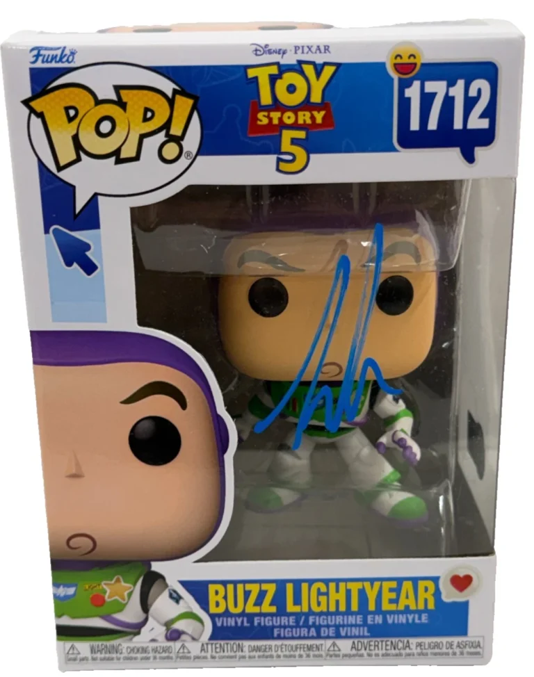 Tim Allen Signed Buzz Lightyear Funko 1712 Toy Story 5 Authentic Auto Beckett