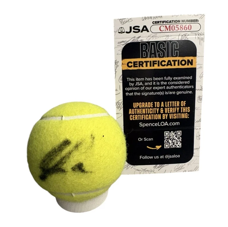 Joao Fonseca Signed Autograph US Open Official Tennis Ball Authentic JSA COA