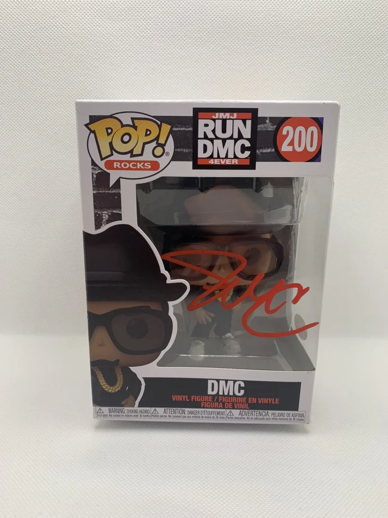 Darryl “DMC” McDaniels Signed Autographed Run DMC Funko Pop Figure JSA Rap