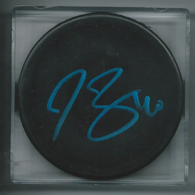 **GFA Columbus Blue Jackets *JARED BOLL* Signed Blank Puck J2 COA**