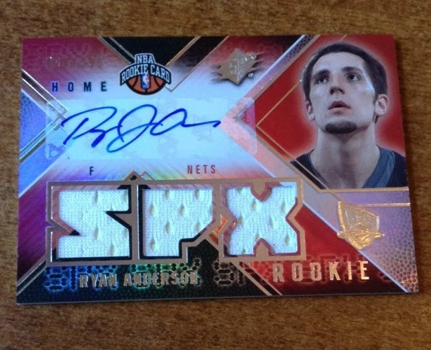 Ryan Anderson 2008-09 SPx #139 (Triple JSY) serial #'ed 294/599