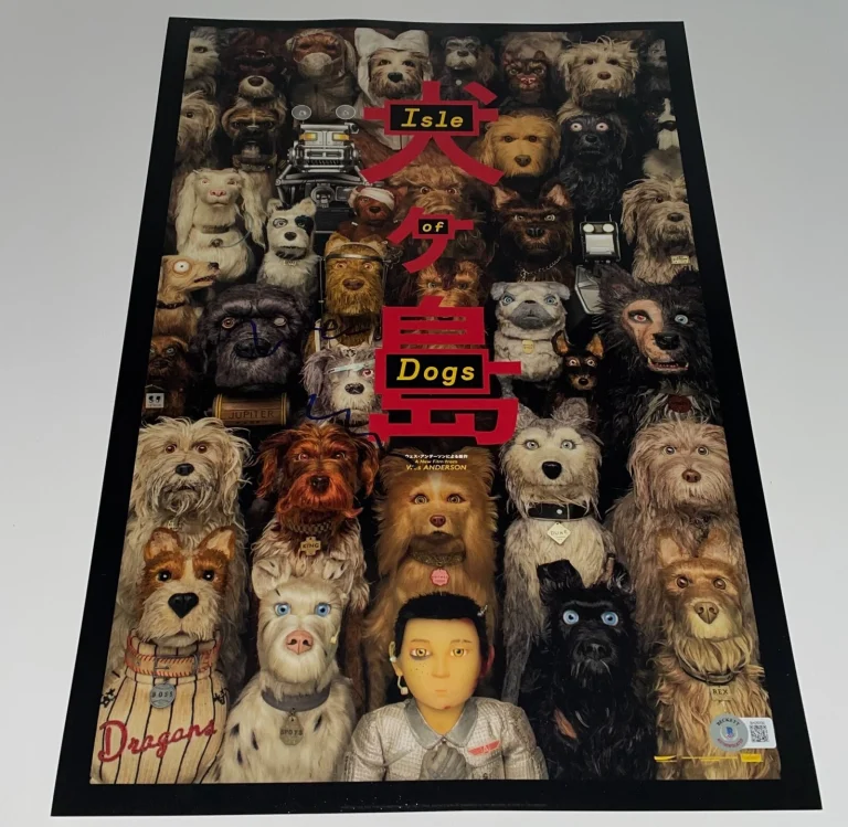 Wes Anderson Signed Autograph Isle of Dogs 12x18 Photo Poster Proof Beckett BAS